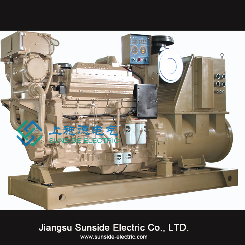 Grupo electrógeno industrial 380V.
