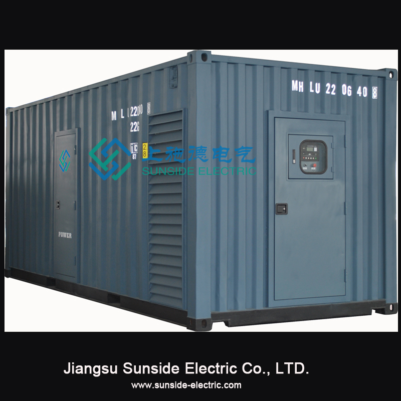 Grupo electrógeno industrial 380V.